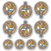 Clan Sinclair Wappen Sticker Set (Vorderseite)
