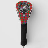 Clan Sinclair Wappen & Tartan Golf Head Cover Golf Headcover (Vorderseite)