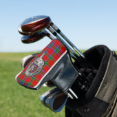Clan Sinclair Wappen & Tartan Golf Headcover (In Situ)
