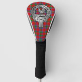 Clan Sinclair Wappen & Tartan Golf Headcover (Vorderseite)