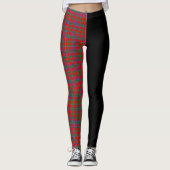 Clan Sinclair Wappen & Tartan Leggings (Vorderseite)