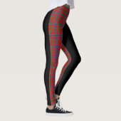 Clan Sinclair Wappen & Tartan Leggings (Rechts)