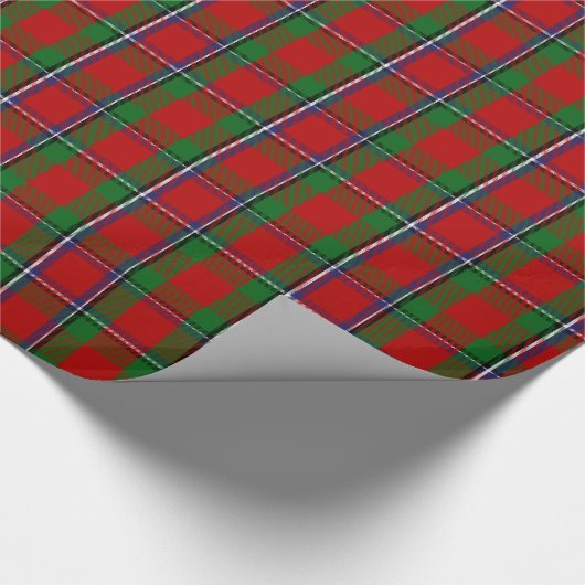 Clan-SinclairTartan Geschenkpapier (Ecke)