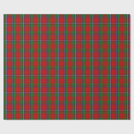 Clan-SinclairTartan Geschenkpapier (Flach)