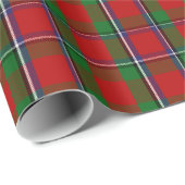 Clan-SinclairTartan Geschenkpapier (Rolleneckpunkt)
