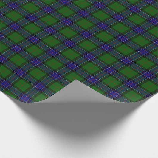 Clan-SinclairTartan Geschenkpapier (Ecke)
