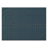 Clan Smith Royal Blue und Green Scottish Tartan Tischdecke (Vorderseite (Horizontal))