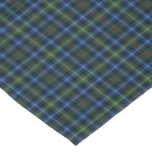 Clan Smith Royal Blue und Green Scottish Tartan Tischdecke (Schrägansicht)