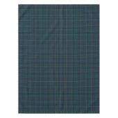 Clan Smith Royal Blue und Green Scottish Tartan Tischdecke (Vorderseite)