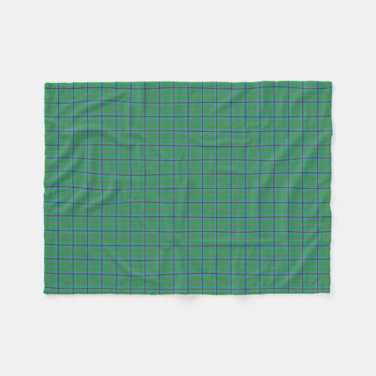 Clan Snodgrass Tartan Fleecedecke (Vorderseite (Horizontal))