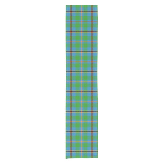 Clan Snodgrass Tartan Kurzer Tischläufer (Vorderseite)
