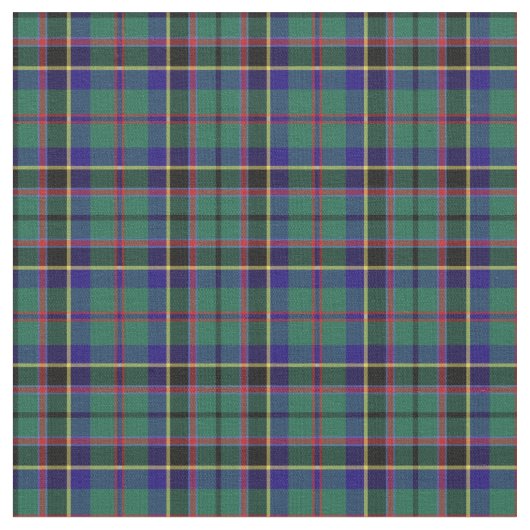 Clan Stevenson Tartan Stoff (Nahaufnahme)