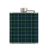 Clan Stewart Green Hunting Tartan Monogram Flachmann (Rückseite)