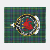 Clan Stewart Hunting Modern (Stuart) von Bute Tart Fleecedecke (Vorderseite (Horizontal))