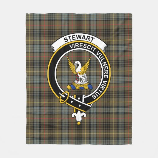 Clan Stewart Jagd Wetter (High Stewards) Tar Fleecedecke (Vorderseite)