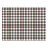 Clan Stewart Red und White Formal Dress Tartan Tischdecke (Vorderseite (Horizontal))