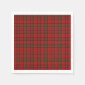 Clan Stewart Royal Scottish Tartan Kariert Pattern Serviette (Vorderseite)