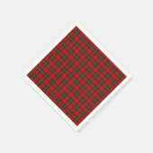 Clan Stewart Royal Scottish Tartan Kariert Pattern Serviette (Ecke)
