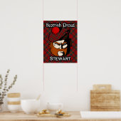 Clan Stewart Scottish Tartan Poster (Küche)