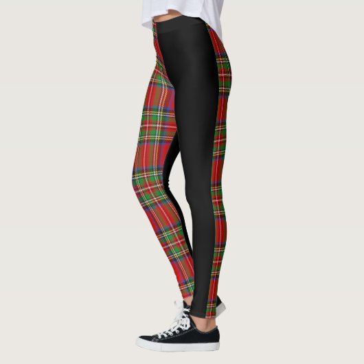 Clan Stewart | Stuart Wappen & Tartan Leggings (Links)
