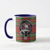 Clan Stewart | Stuart Wappen & Tartan Tasse (Links)