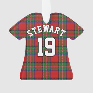 Clan Stewart Tartan Christmas Jersey Ornament