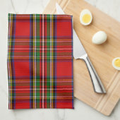 Clan Stewart Tartan Kariert Geschirrtuch (Viertel Falte)