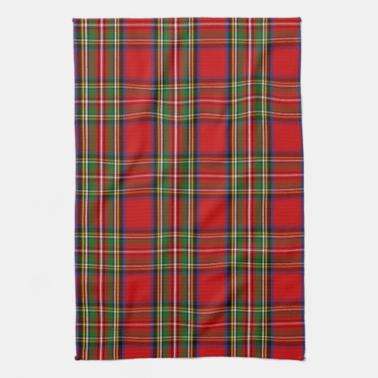 Clan Stewart Tartan Kariert Geschirrtuch (Vertikal)