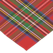 Clan Stewart Tartan Kariert Großer Tischläufer (Ecke)
