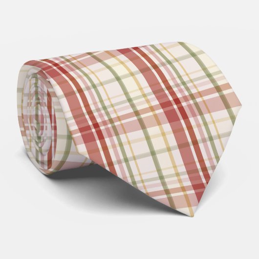 Clan Stewart Tartan Krawatte (Gerollt)