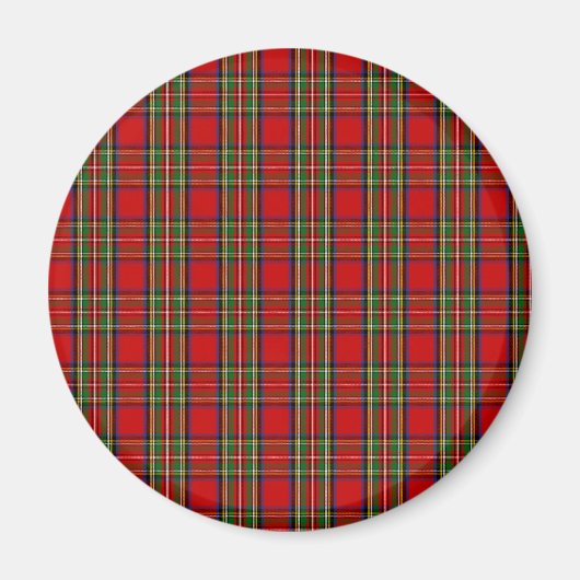 Clan Stewart Tartan Magnet (Vorne)