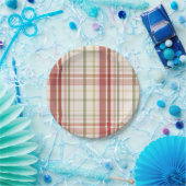 Clan Stewart Tartan Pappteller (Party)