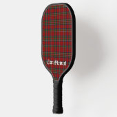 Clan Stewart Tartan Personalisiert Pickleball Schläger (Links)