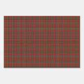 Clan Stewart Tartan Red, Green und White Kariert Geschenkpapier Set (Vorderseite 2)