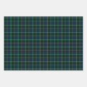 Clan Stewart Tartan Red, Green und White Kariert Geschenkpapier Set (Vorderseite)