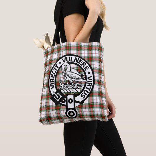Clan Stewart Tartan Wappen Tote Bag Tasche (Von Nahem)