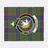 Clan Stewart von Appin Hunting Modern (of Appin Hu Fleecedecke (Vorderseite (Horizontal))