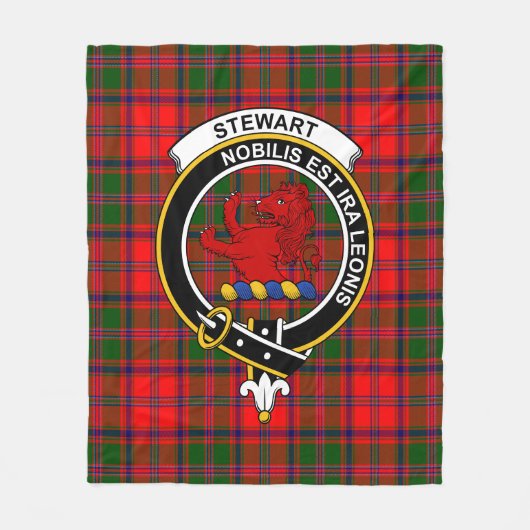 Clan Stewart von Appin Modern (Stuart) von Bute Ta Fleecedecke (Vorderseite)