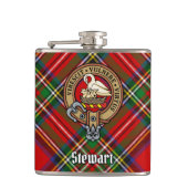 Clan Stewart Wappen Flachmann (Vorderseite)