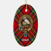 Clan Stewart Wappen Keramik Ornament (Rechts)