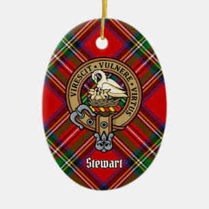 Clan Stewart Wappen Keramik Ornament