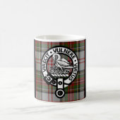 Clan Stewart Wappen & Tartan Kaffeetasse (Mittel)