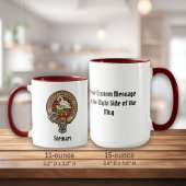 Clan Stewart Wappen Tasse