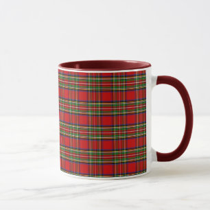 Clan-StewartTartan Tasse