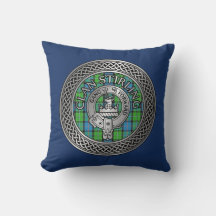 Clan Stirling Wappen & Tartan Knot