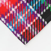Clan Straiton Tartan Kariert Fleecedecke (Ecke)