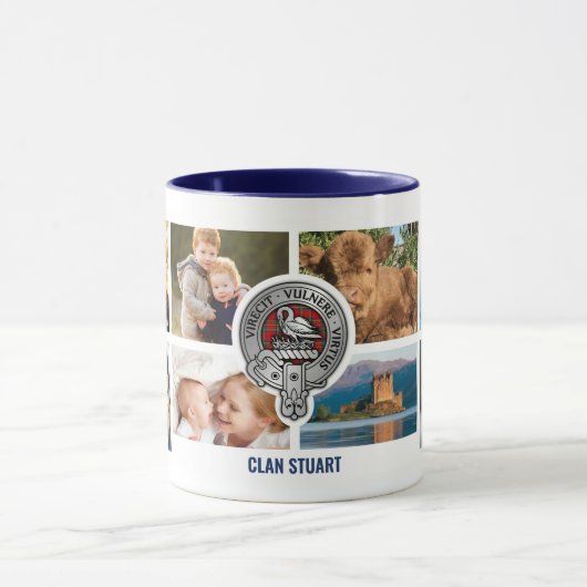 Clan Stuart | Stewart Personalisierte Tasse (Zentrum)