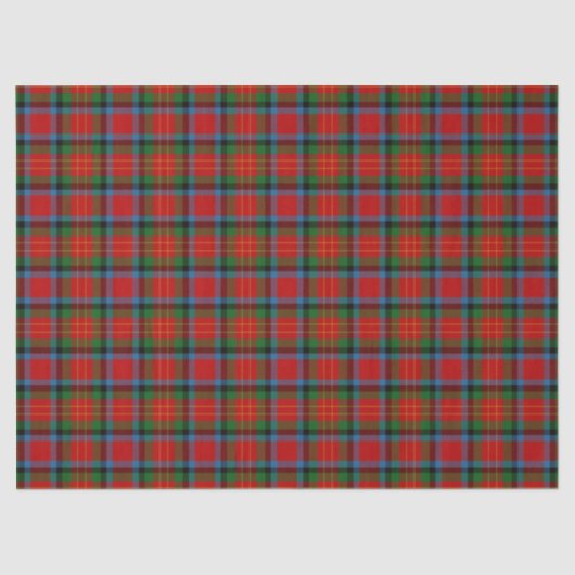 Clan Sturrock Tartan Seidenpapier (Vorderseite)
