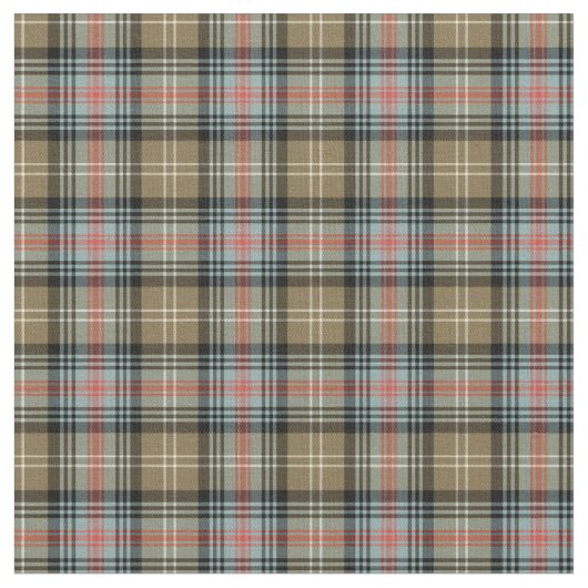 Clan Sutherland Ancient Tartan Stoff (Nahaufnahme)