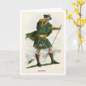 Clan Sutherland Karte (Gelbe Blume)